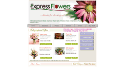 Desktop Screenshot of expressflowers.net